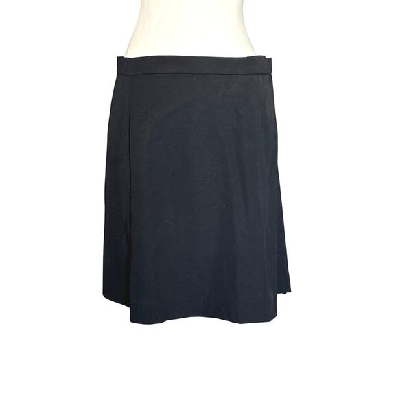 Dolce & Gabbana Women’s Black Virgin Wool Pleated Midi Skirt Sz 38(US 2-4)Italy - Picture 5 of 15